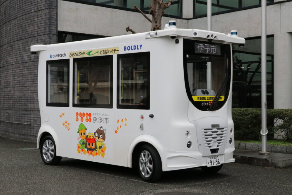 四国初！伊予市双海地域で自動運転EV「MiCa（ミカ）」の実証運行開始！